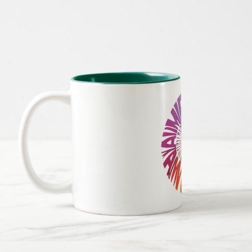 Ambition in action Two_Tone coffee mug