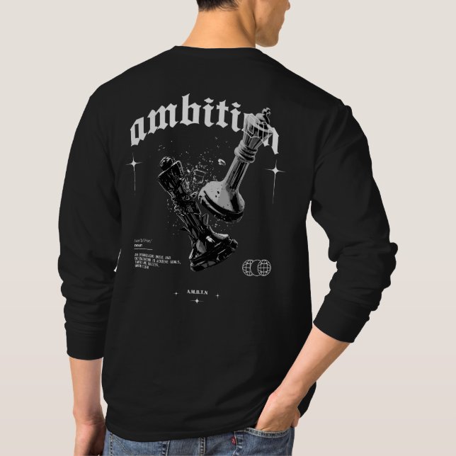 Ambition Modern Streetwear T-Shirt (Back)