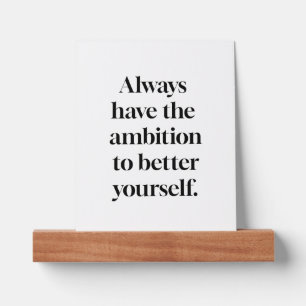 Ambition Picture Ledge