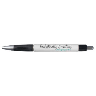 Ambition slogan pen