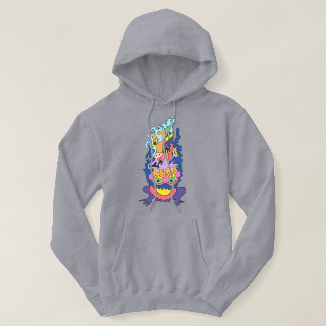 Ambitious Frog Hoodie (Design Front)