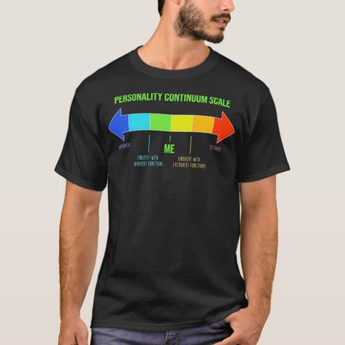 Ambivert Personality Continuum Scale T_Shirt