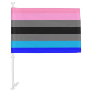 Ambonec Pride Car Flag