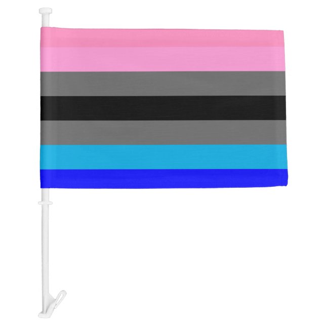 Ambonec Pride Car Flag (Front)