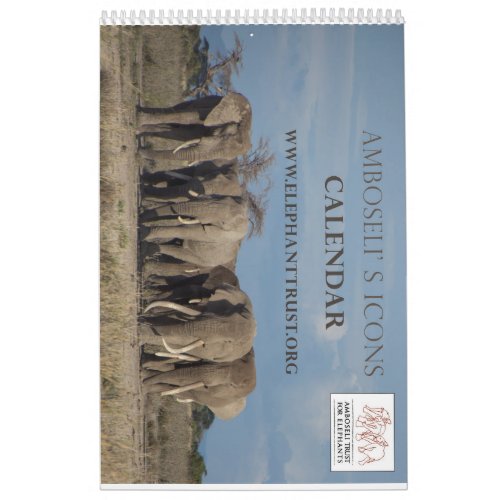 Amboseli Icons Calendar