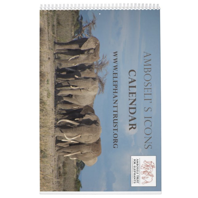 Amboseli Icons Calendar (Cover)