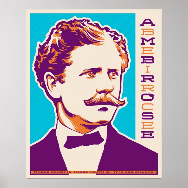 Ambrose Beirce Poster (Front)