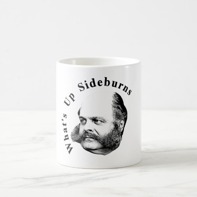 Ambrose Burnside Coffee Mug (Center)