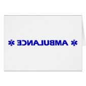 Ambulance (backward) (Front Horizontal)