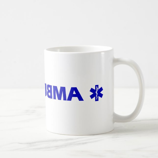 Ambulance (backward) coffee mug (Right)