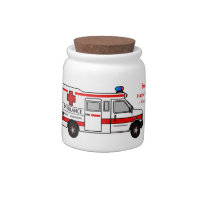 Ambulance cartoon illustration