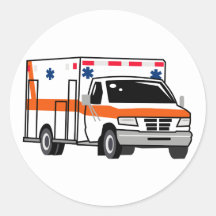 Ambulance Emergency Services Cool Gift #15804 2 x Vinyl Stickers 10cm 