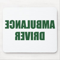 Ambulance Driver Mouse Pad