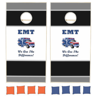 Ambulance EMS Cornhole Set