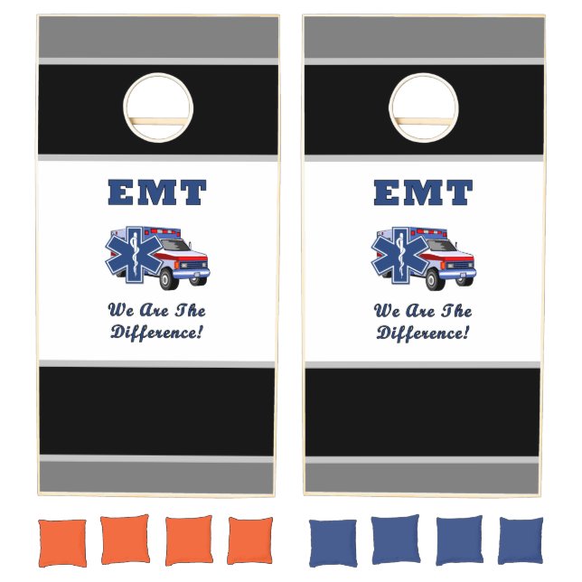 Ambulance EMS   Cornhole Set (Set)