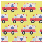 Ambulance EMT Emergency Vehicles Fabric