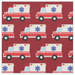 Ambulance EMT Emergency Vehicles Fabric