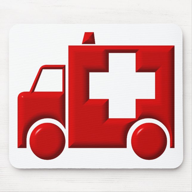 Ambulance / EMT Mouse Pad (Front)
