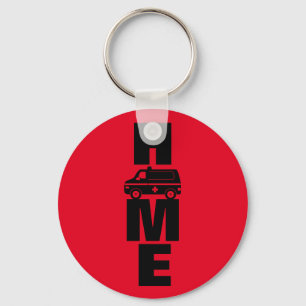 Ambulance Home I Keychain