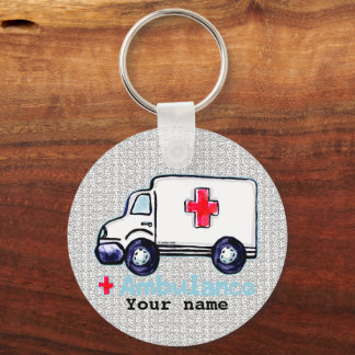 Ambulance Keychain