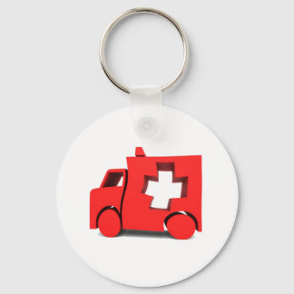 ambulance keychain