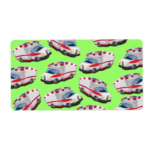 Ambulance Label (Front)