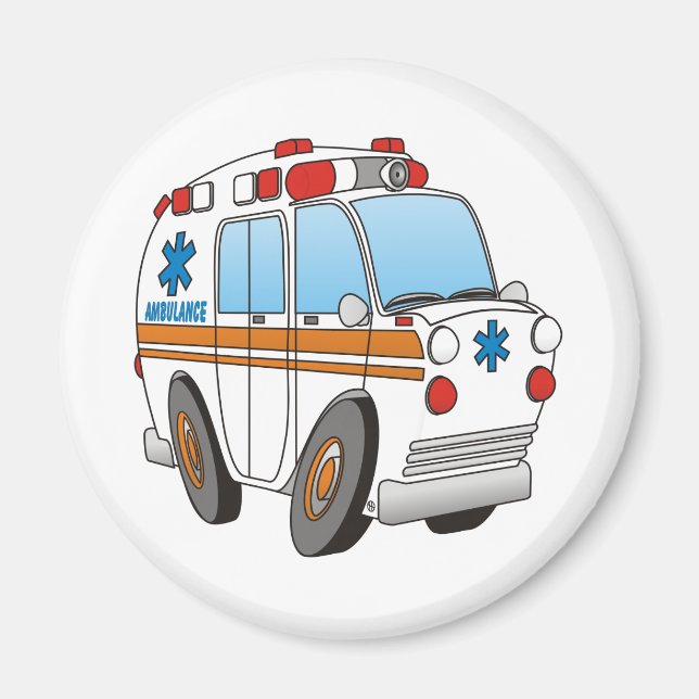 Ambulance Magnet (Front)