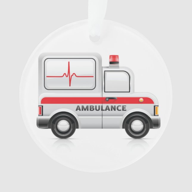 Ambulance Ornament (Front)