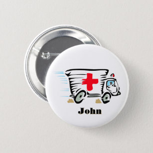Ambulance Paramedic Medical Button