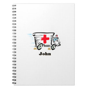 Ambulance Paramedic Medical Notebook