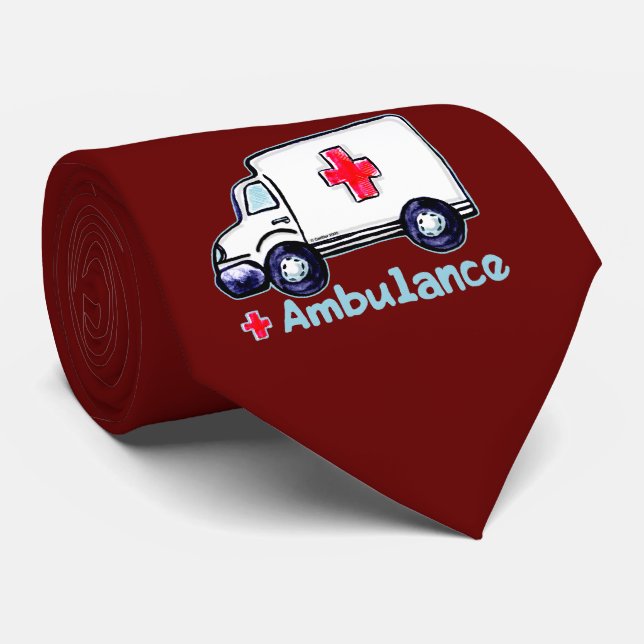 Ambulance Tie (Rolled)