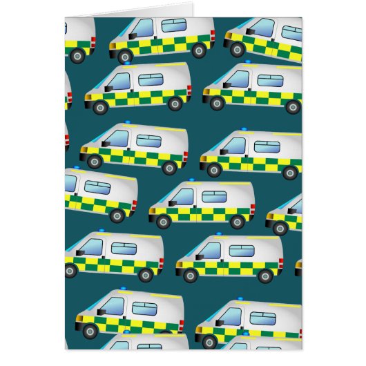 Ambulance Wallpaper Cards (Front)