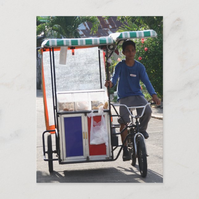 Ambulant bakery shop postcard (Front)