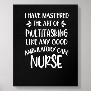Ambulatory Care Nursing Appreciation Nurse Multita Foam Core Photo Tile