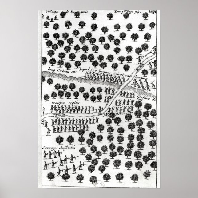 Ambush of the Iroquois Poster (Front)