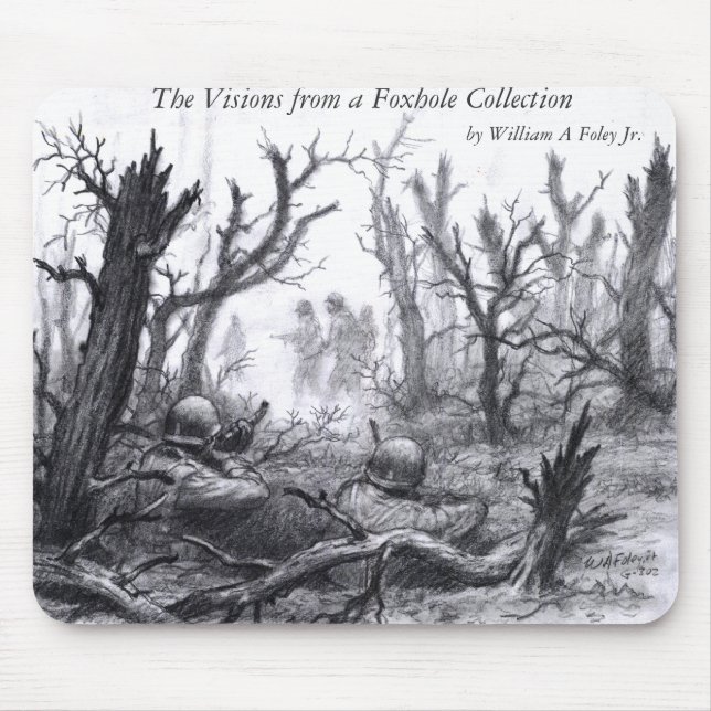 Ambush on a German Patrol Mousepad (Front)