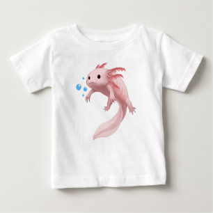 Ambystoma Mexicanum Cute Axolotl Teens Toddler Kid Baby T-Shirt