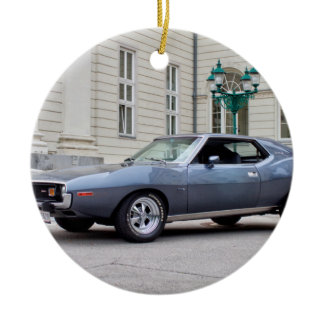 AMC Javelin SST 1974 Ceramic Ornament