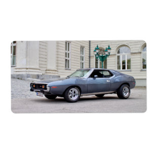 AMC Javelin SST 1974 Label