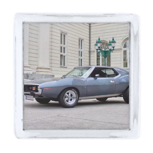 AMC Javelin SST 1974 Silver Finish Lapel Pin