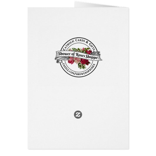 AMDG Ad majorem Dei gloriam Glory of God flowers (Back)