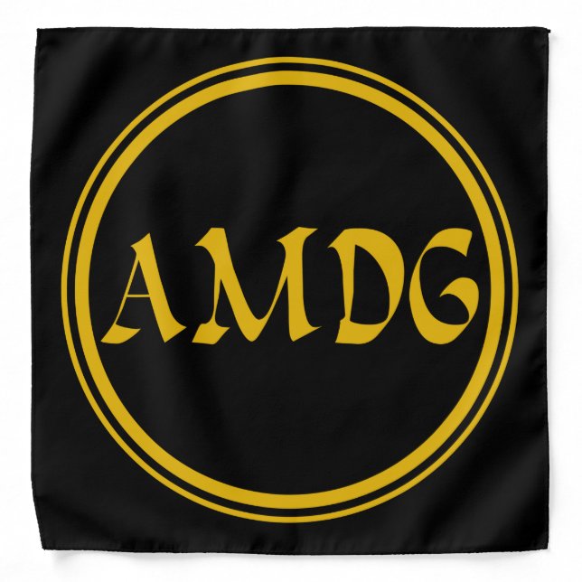AMDG BANDANA (Front)
