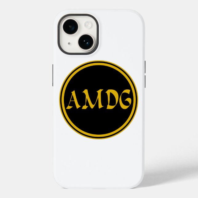 AMDG Case-Mate iPhone CASE (Back)