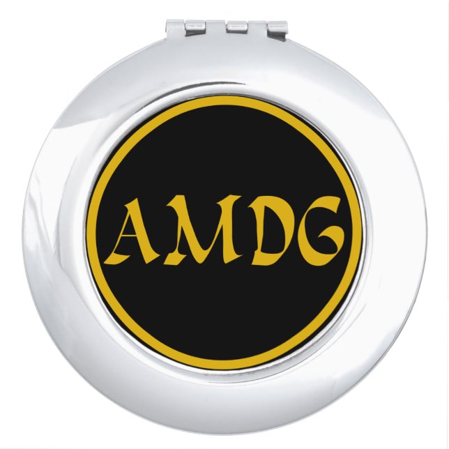 AMDG COMPACT MIRROR (Front)