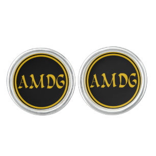 AMDG CUFFLINKS