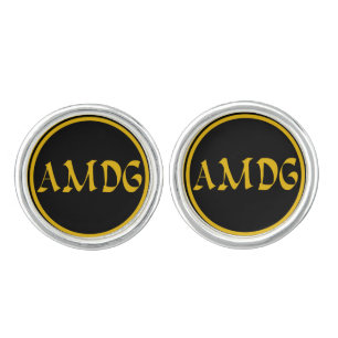 AMDG CUFFLINKS