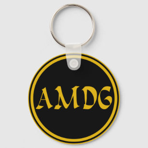 AMDG KEYCHAIN