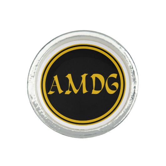 AMDG RING (Front)