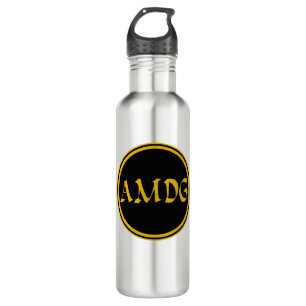 AMDG STAINLESS STEEL WATER BOTTLE