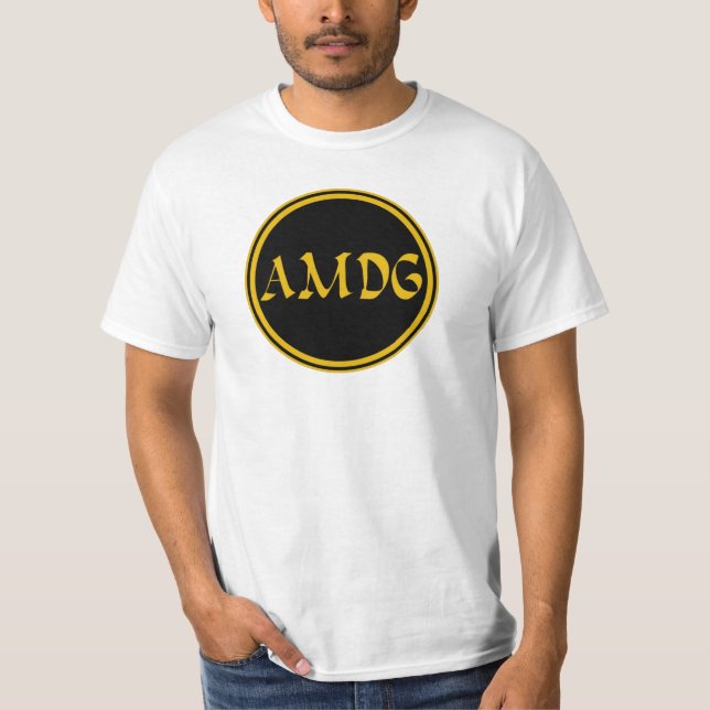 AMDG T-Shirt (Front)